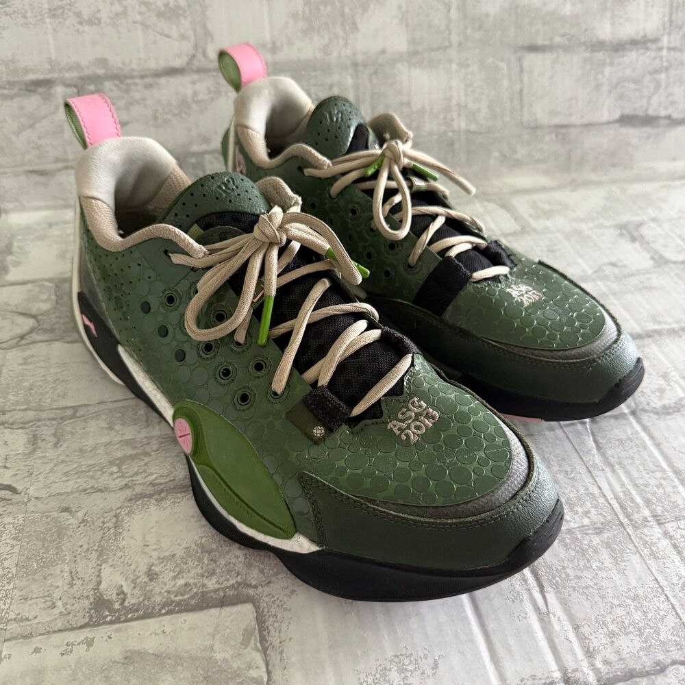 Li-Ning Way of Wade All City 13 Green Stingray Christmas Basketball Sneaker 11